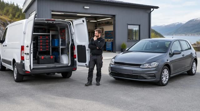 Varebil eller personbil for småbedrifter – Bildeal-bloggen
