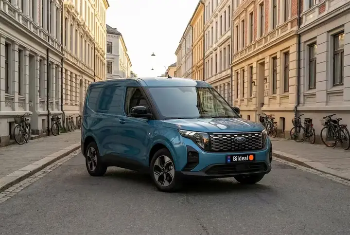 Ford E-Transit Courier varebil 54 kWt Limited – privatleasing hos Bildeal